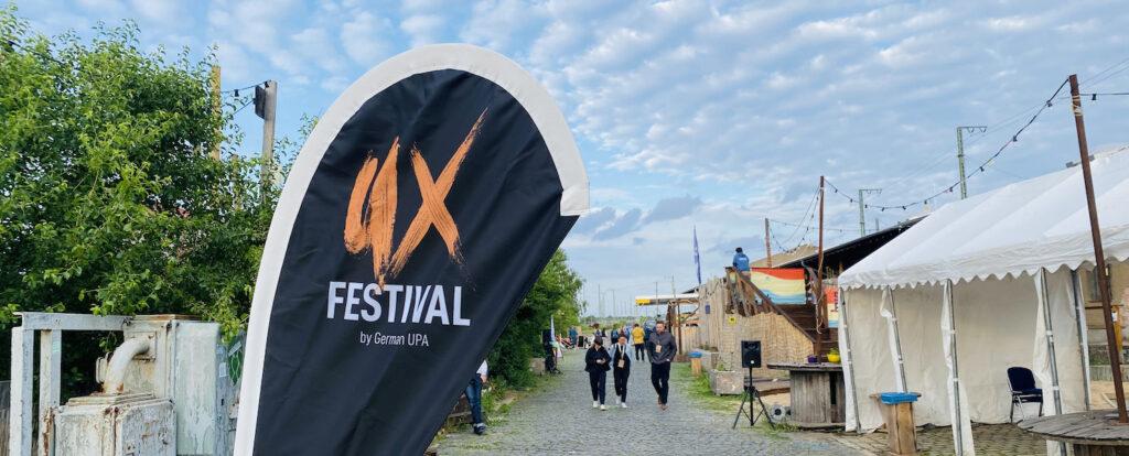UX Festival Eingang